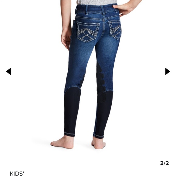 Ariat denim breeches new with tags - Picture 2 of 3